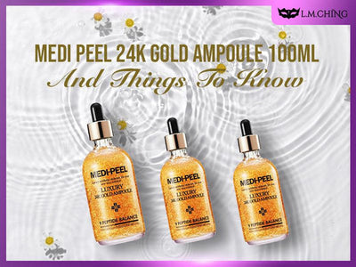 [Review] Medi Peel 24k Gold Ampoule 100ml and Things to Know 2025