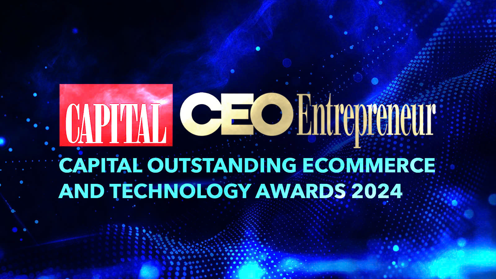 En stund av stolthet: Att vinna på Capital Outstanding E-Commerce & Technology Awards 2024