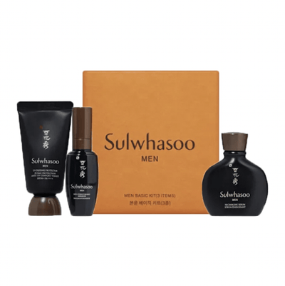 Sulwhasoo Männer Basic Kit (Sonnencreme 15ml + Serum 15ml + Emulsion 8ml)