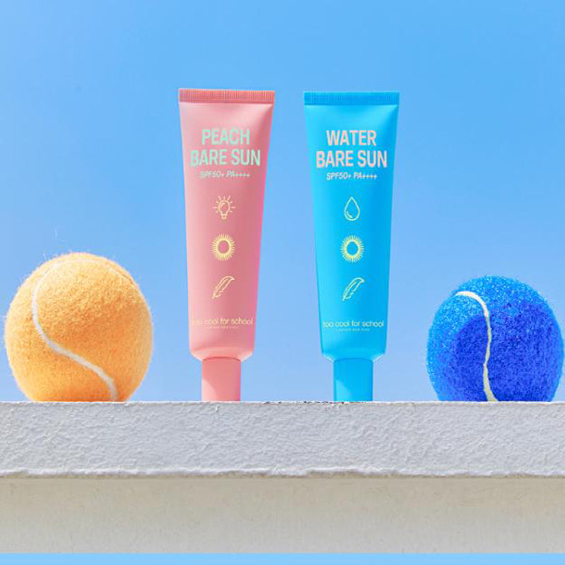 too cool for school Peach Bare Suncream SPF50+ PA++++ 50ml