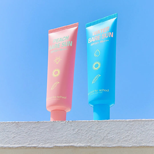 too cool for school Peach Bare Suncream SPF50+ PA++++ 50ml