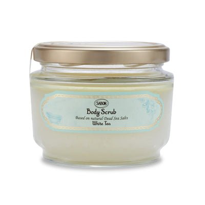 SABON Tẩy Tế Bào Chết Toàn Thân Trà Trắng Body Scrub 600g