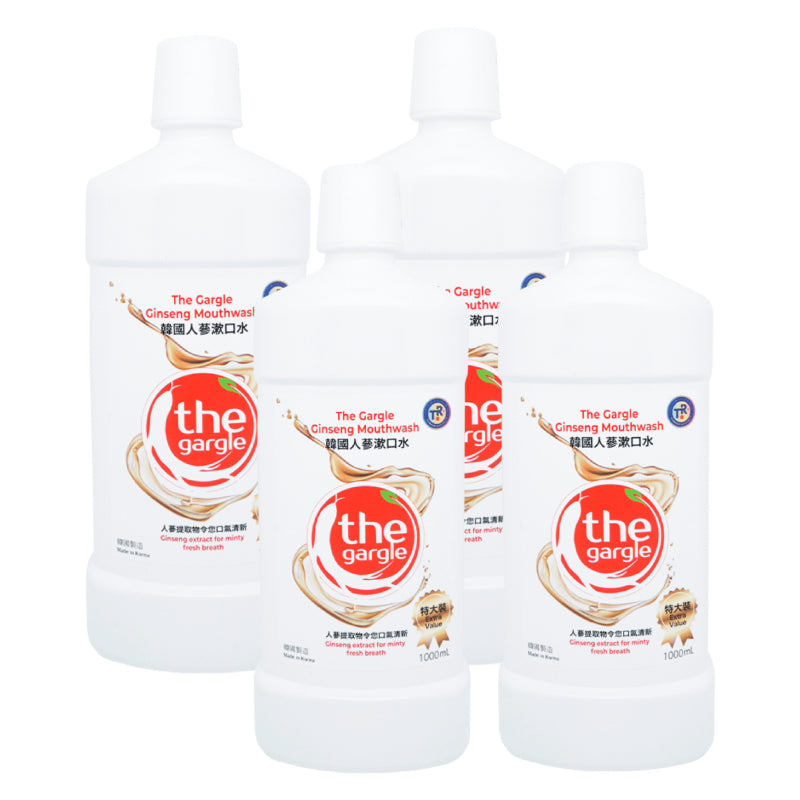 [Extra waarde] The Gargle 99,9% Sterilisatie Koreaanse Ginseng Mondwater 1000ml Vloeibare Mondverfrisser