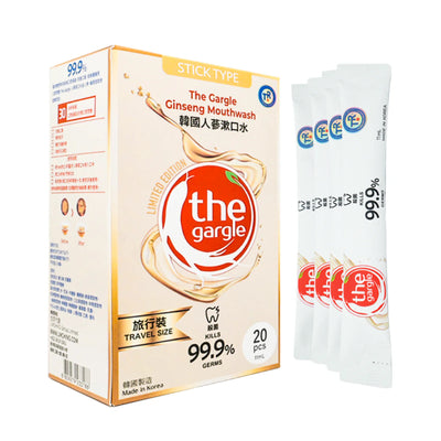 [Reisformaat] The Gargle 99,9% Sterilisatie Koreaanse Ginseng Mondwater 11ml x 20ea Vloeibare Mondverfrisser