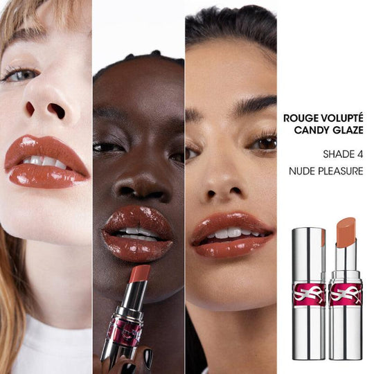 Yves Saint Laurent Candy Glaze Lip Gloss Stick - Nude Pleasure