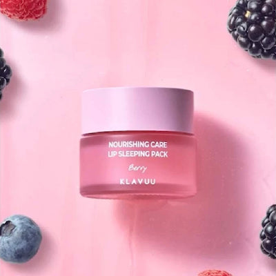 KLAVUU Nourishing Care Lip Sleeping Pack (Berry) 20g