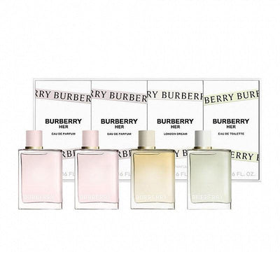BURBERRY Her Parfum Set (EDP 5ml x 3 + EDT 5ml x 1)