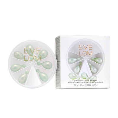 EVE LOM क्लींजिंग ऑयल कैप्सूल ट्रैवल केस 1.25 मिली x 14