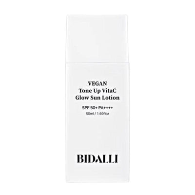BIDALLI Vegan Tone Up Vita-C Солнцезащитный лосьон SPF50+ PA++++ 50 мл