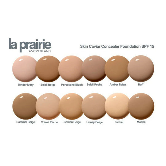 la prairie Kem Nền Che Khuyết Điểm Skin Caviar Concealer Foundation SPF 15 30ml