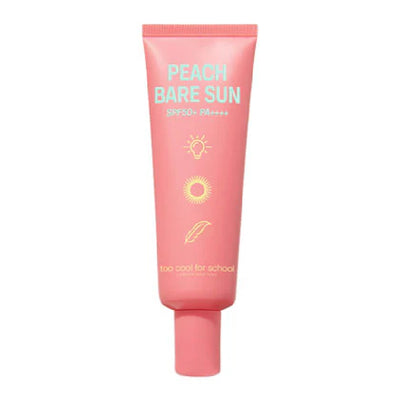 too cool for school Kem Chống Nắng Dưỡng Ẩm, Nâng Tone Da Peach Bare Suncream SPF50+ PA++++ 50ml