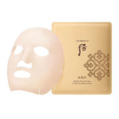 The history of Whoo Cheongidan Radiant Regenerating Gold Concentrate Mask 1pc / 5st / 10st