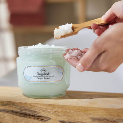 SABON สครับขัดผิวเดลิเคทจัสมิน 60 กรัม / 320 กรัม / 600 กรัม