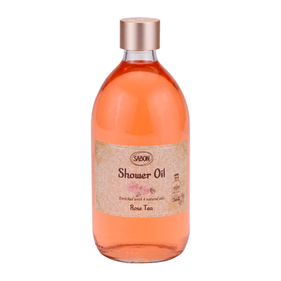 SABON Aceite de ducha PET té de rosa 300ml / 500ml