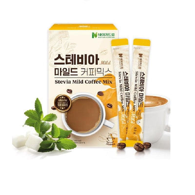 NATURE DREAM Cà Phê Hòa Tan Ít Béo Stevia Mild Coffee Mix 9.5g x 30 Gói