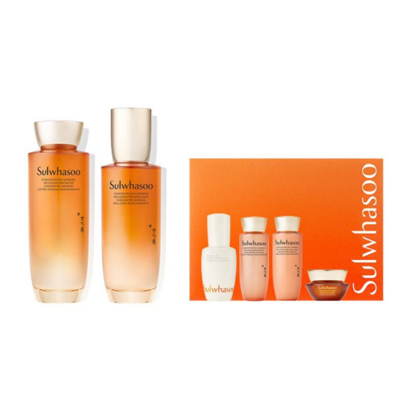 Sulwhasoo Concentrated Ginseng Rejuvenating Duo Set (6 Items)