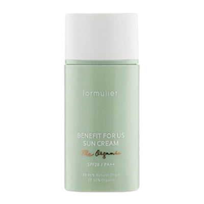 formulier The Organic Benefit For Us Sonnencreme SPF28 PA++ 40 g