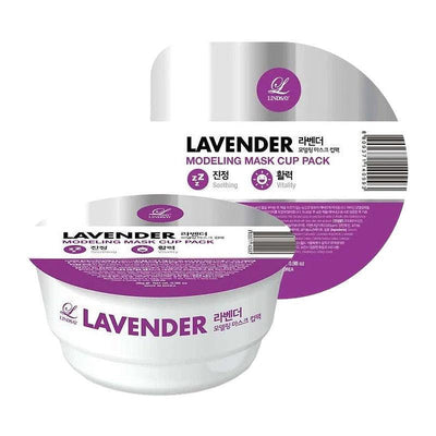 LINDSAY Lavendel-Modellier-Maske Tassenpackung 28 g