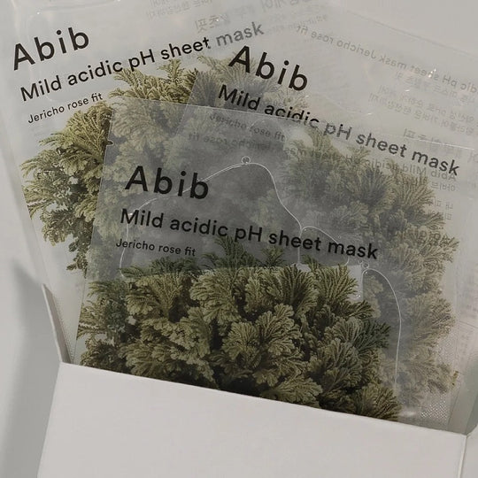 Abib 韓國 弱酸性復活草補水面膜 30ml x 10