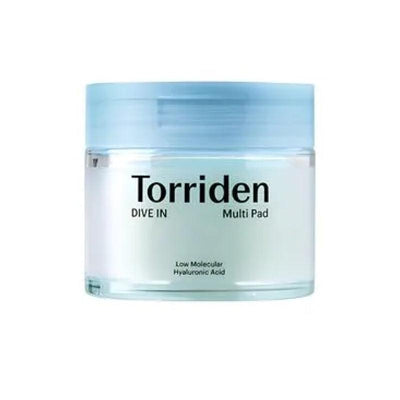 Torriden DIVE-IN Kapas Multi Asam Hyaluronic Molekul Rendah 80 buah/ 160ml