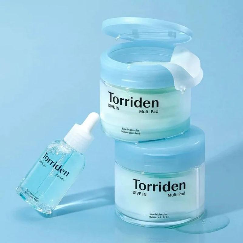 Torriden DIVE-IN Low Molecular Hyaluronic Acid Multi Pad 80pcs/ 160ml - LMCHING Group Limited