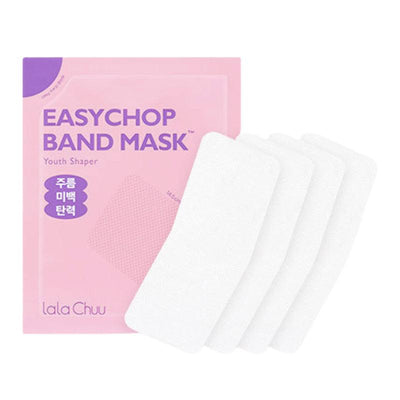 LaLaChuu Mặt Nạ Giấy Easy Chop Band Mask Pack Youth Shaper 10g x 4 Miếng