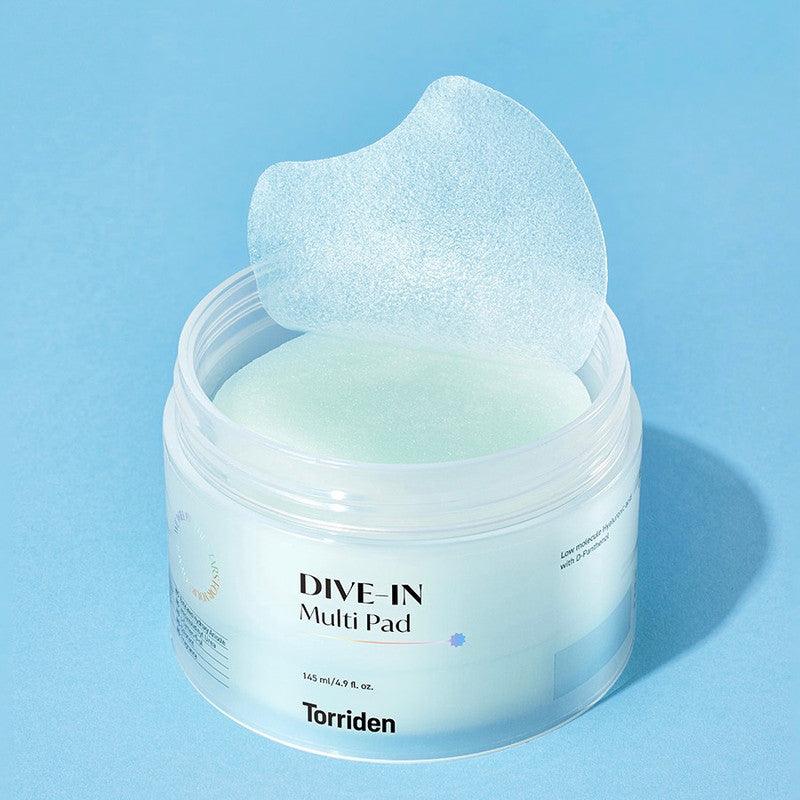 Torriden DIVE-IN Low Molecular Hyaluronic Acid Multi Pad 80pcs/ 160ml - LMCHING Group Limited