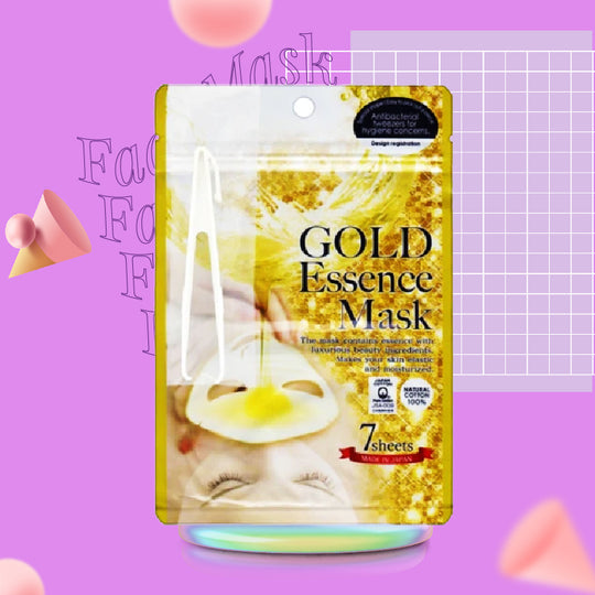 JAPAN GALS Mặt Nạ Tinh Chất Gold Essence Mask 7pcs