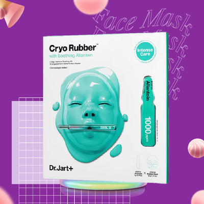 Dr. Jart+ Cryo Rubber With Soothing Allantoin Set (Ampoule 4g x  Rubber Mask 40g)