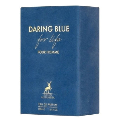 MAISON ALHAMBRA Daring Blauw Voor Het Leven Pour Homme Eau De Parfum 100ml