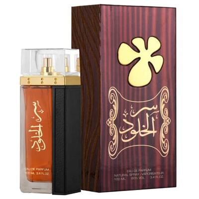 Lattafa  ماء عطر سر الخلود جولد 100مل