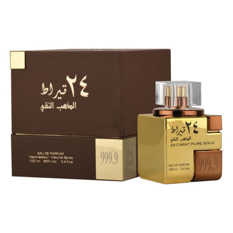 Lattafa  ماء عطر 24 قيراط الذهب النقى 100مل