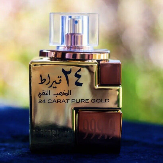 Lattafa  ماء عطر 24 قيراط الذهب النقى 100مل