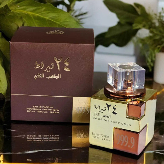 Lattafa  ماء عطر 24 قيراط الذهب النقى 100مل