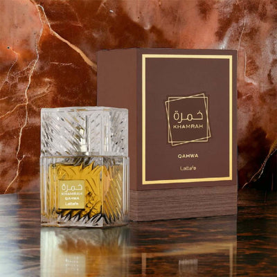 Lattafa Unisex Khamrah Qahwa Eau De Parfum 100 มล.