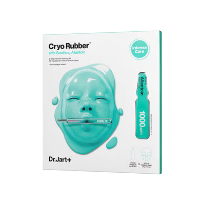 Dr. Jart+ Set Cryo Rubber Dengan Allantoin yang Menenangkan (Ampul 4g x  Masker Karet 40g)