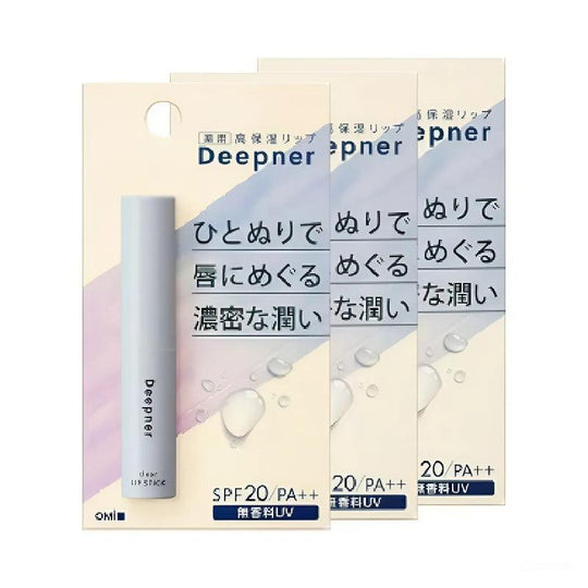 OMI Brotherhood Lipstik Menturm Deepner Clear UV 2.3g