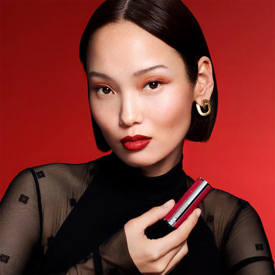 GIVENCHY Limited Edition Le Rouge Interdit Интенсивная шелковая губная помада (#N°333 L'Interdit) 3,4 г