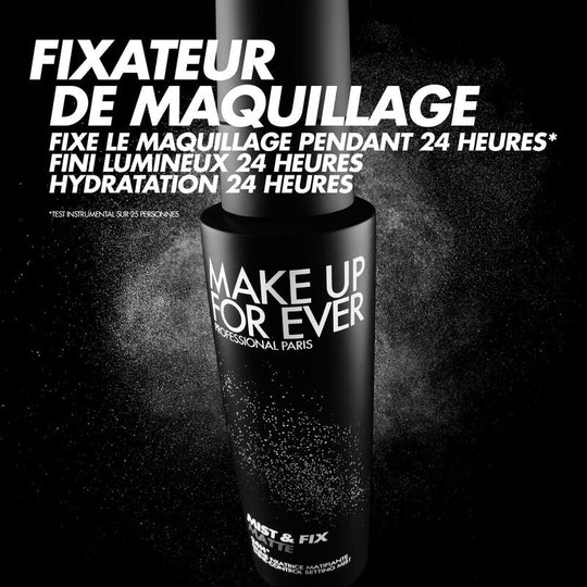 MAKE UP FOR EVER Mist And Fix Matte Spray de Fixação Matificante 24 horas 100ml