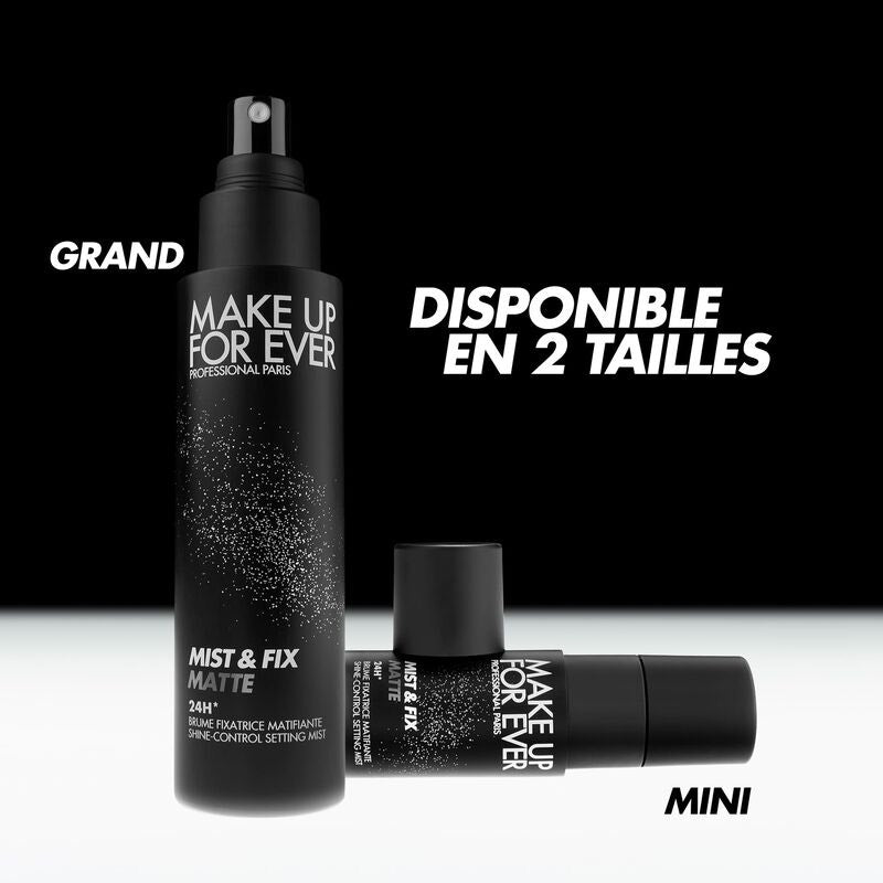 MAKE UP FOR EVER Mist And Fix Matte 24HR Матирующий фиксирующий спрей 100 мл