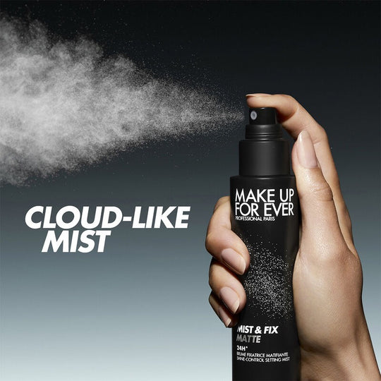 MAKE UP FOR EVER Mist And Fix Matte 24HR Матирующий фиксирующий спрей 100 мл