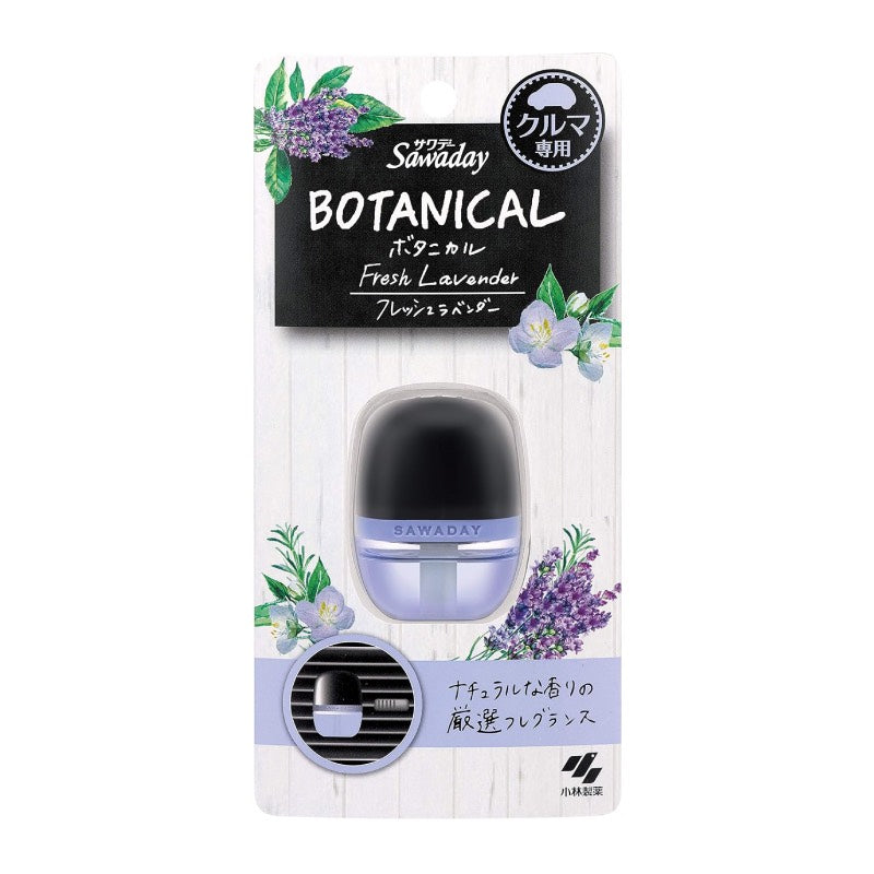 KOBAYASHI 日本 Sawaday Botanical 車用空調風口夾式芳香劑 (