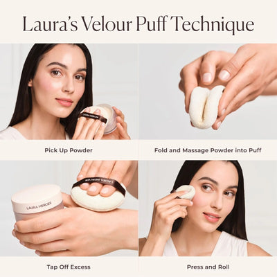 LAURA MERCIER แป้งฝุ่นโปร่งแสงสีชมพูโทนอัพ 29 กรัม