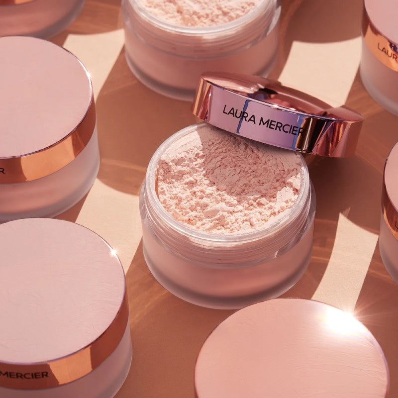 LAURA MERCIER แป้งฝุ่นโปร่งแสงสีชมพูโทนอัพ 29 กรัม