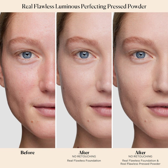 LAURA MERCIER Real Flawless Luminous Perfecting Pressat Puder 7g