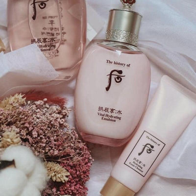 The history of Whoo Gongjinhyang Soo Vital Hydrating เซ็ท 3 ชิ้น (7 ชิ้น)