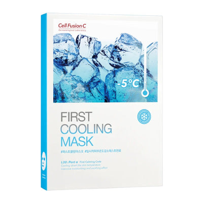 Cell Fusion C Mặt Nạ Cấp Ẩm Và Làm Dịu Da Post Alpha First Cooling Mask 27g x 5