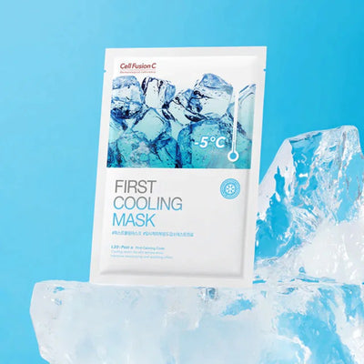 Cell Fusion C Mặt Nạ Cấp Ẩm Và Làm Dịu Da Post Alpha First Cooling Mask 27g x 5