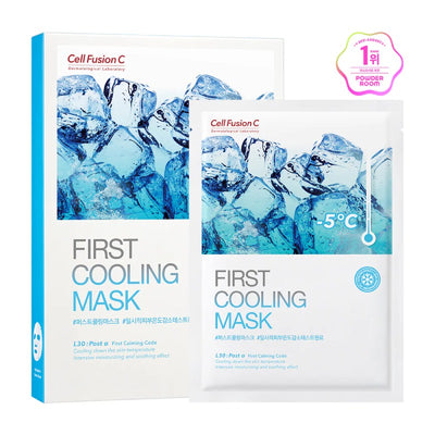 Cell Fusion C Mặt Nạ Cấp Ẩm Và Làm Dịu Da Post Alpha First Cooling Mask 27g x 5