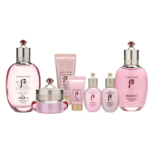 The history of Whoo Gongjinhyang Soo Vital Hydrating 3pcs Set (7 Items)